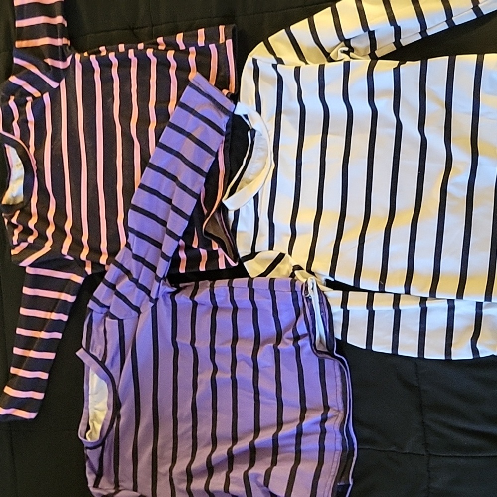 3 long sleeve unbranded shirts